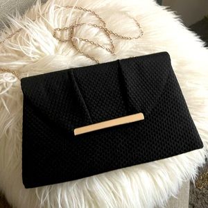 Quilted clutch